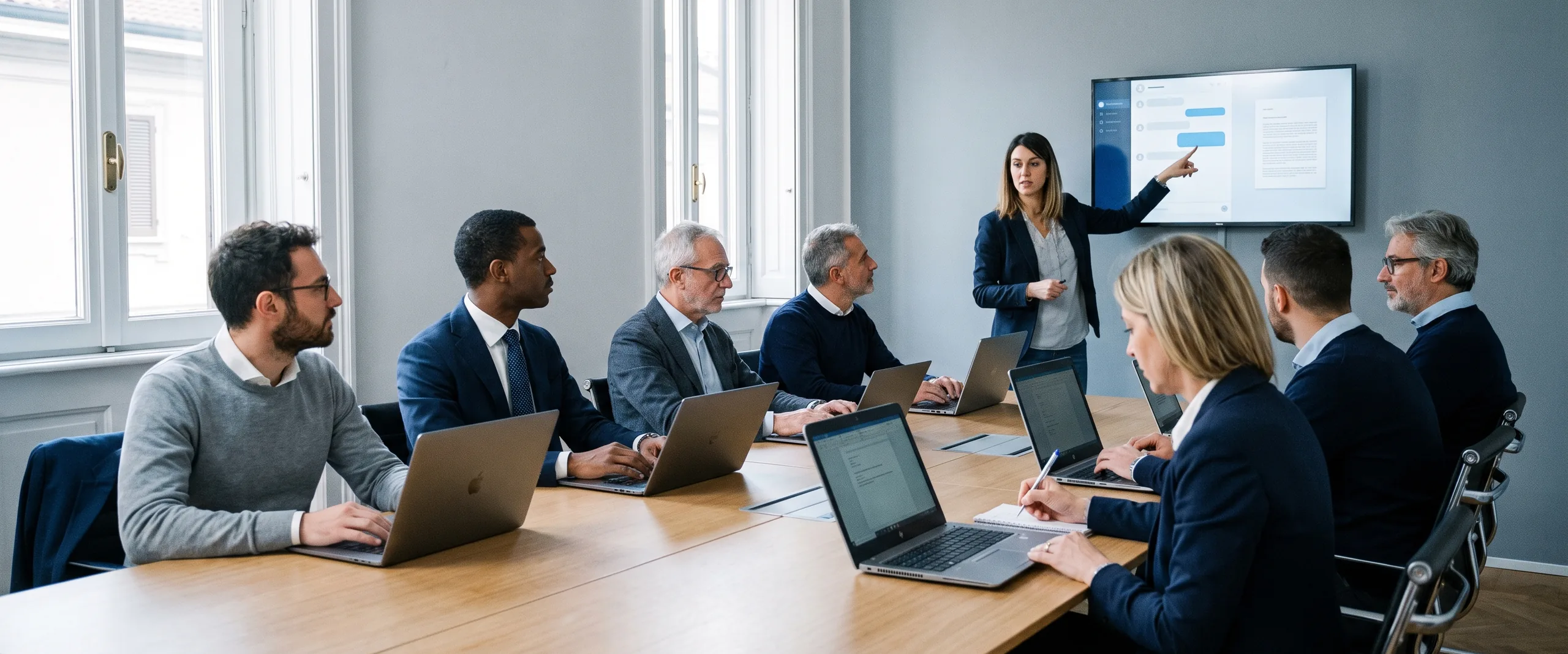 Formazione in azienda: le persone davanti a un caso di lavoro vero
